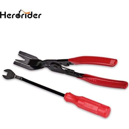 Herorider Car buckle Screwdriver Clip Plier Set Fastener Remover Combo Repair Kit buckle Screwdriver Modified Car Headlamp