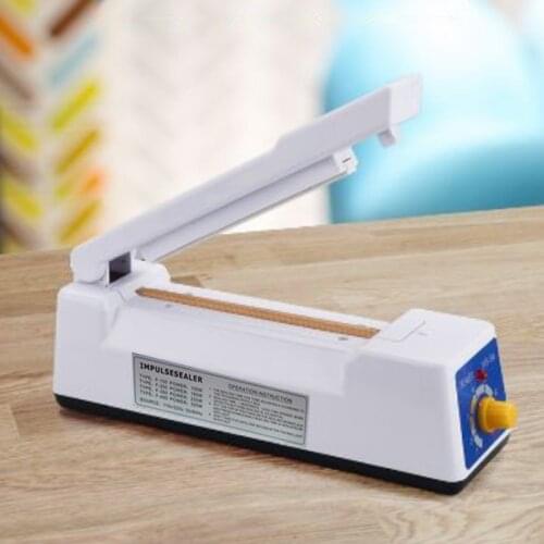 Hand sealing machine foil balloon/ plastic bag sealer, European norm plug plastic film smart sealing & cutting machine size 10cm