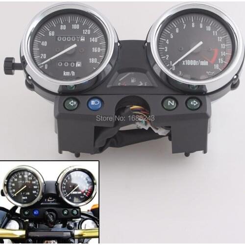 Motorcycle Gauge Speedometer Tachometer Fits For KAWASAKI ZRX400 ZRX750 ZRX1100 ZRX1200 Custom New