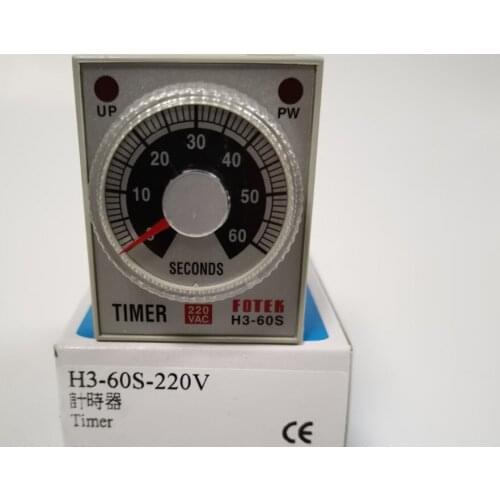 Taiwan new original FOTEK Time Relay H3-60S-220V