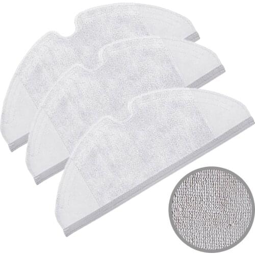 3pcs Dry Wet Rag Mop Cloths Clean Tool For Roborock S50 Xiaomi Vacuum Cleaner Dust Cleaning Mop Home Floor Clean Up Robot Parts
