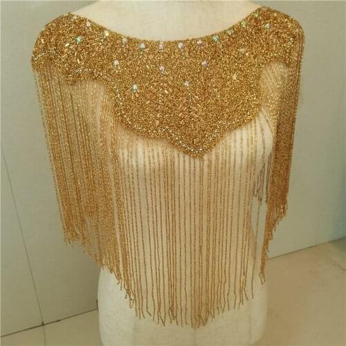 1Pc Double-Sided Gold Motif Hot Fix Rhinestones Embellishment Iron On DIY Patches Sewing Supplies Nigeria Craft