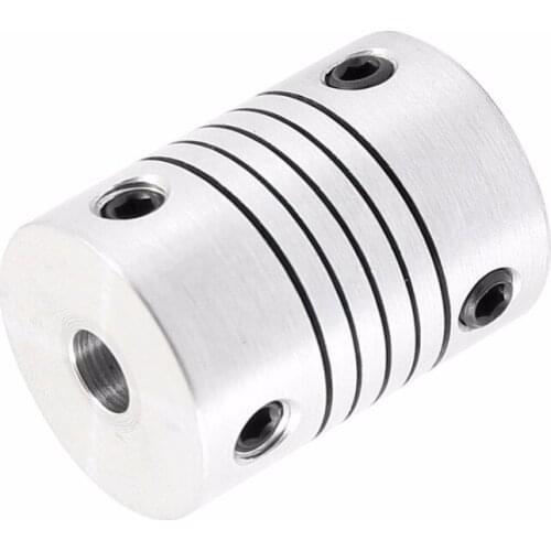 1PCS 5mmx8mm CNC Motor 3D PrinterJaw Shaft Coupler 5mm-8mm Flexible Coupling 5x8mm