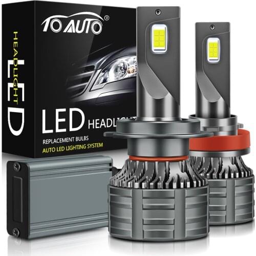 2pcs H4 led Canbus 20000LM led H1 H3 H8 H11 H7 LED HB3 9005 9006 HB4 LED headlight Bulbs 6000K 12V Car Light Auto Lamp