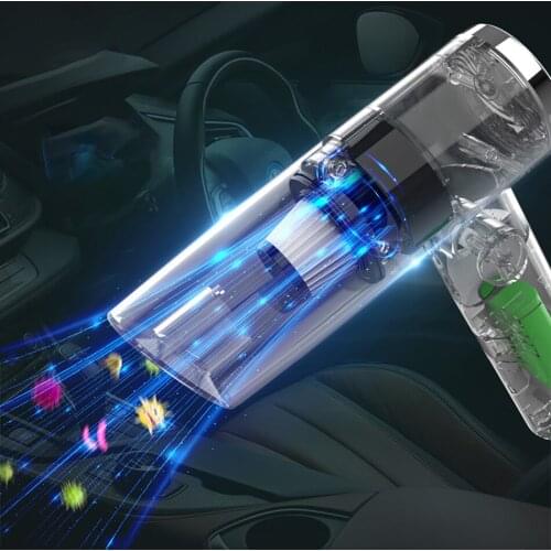 Car Handheld Vacuum Cleaner 5000Pa Strong Suction Power Cordless Stick Aspirator Car Vacuum Cleaner Auto Powerful Vaccum Clean