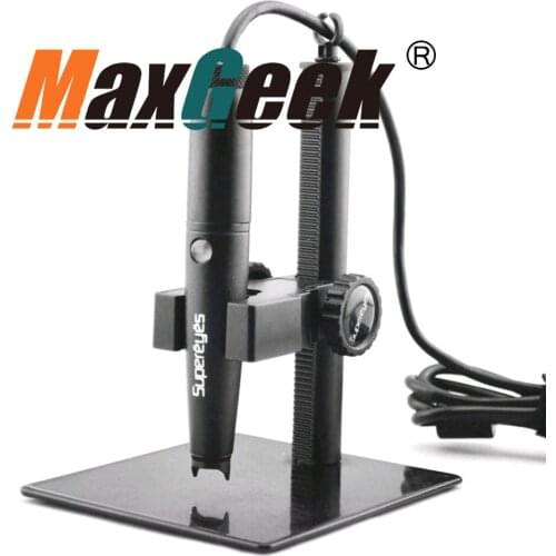 Maxgeek B008 5MP 500X Zoom USB Digital Video Microscope Magnifier Otoscope w/ Stand