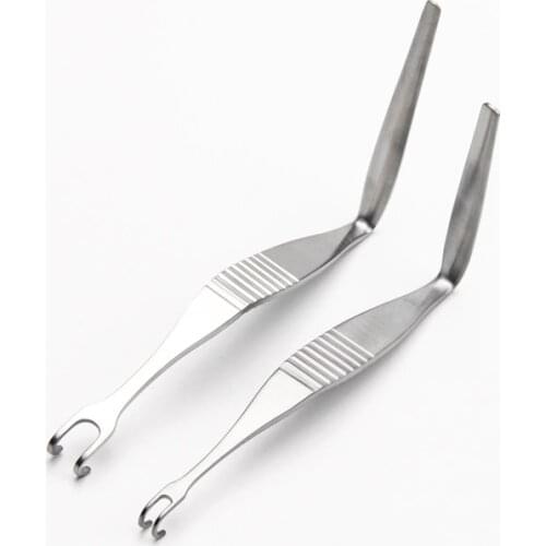 Double-headed pull hook Angle Pull hook Nose shaping pull hook Nasal cavity pull hook plastic surgery instrument