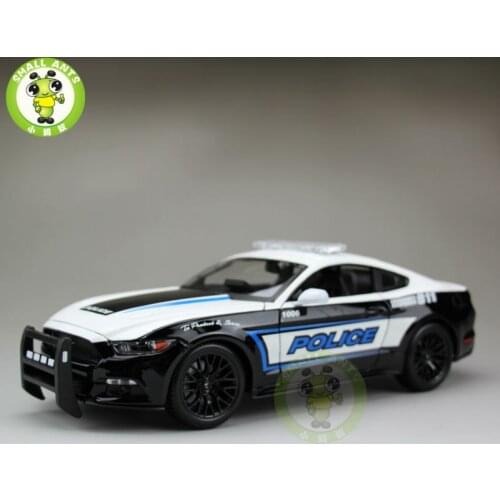 1/18 2015 Mustang GT USA 911 36203 Diecast Model Car Toys Boys Girls Gifts