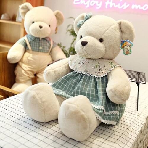 Hug Bear Plush Toy Doll Pillow Doll Ragdoll Gifts for Children and Girls Factory Direct Sales