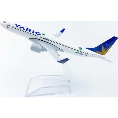 About 16CM 1:400 B737 model Brazil 737 VARIG airlines with base Diecast alloy aircraft plane model toy collection