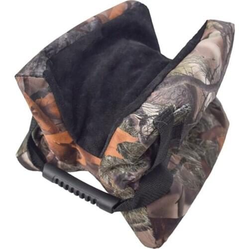 Portable Front and Rear Rifle Target Tactical Front Rear Bag Outdoor Hunting Shooting Sandbag Rear Rest Bag Set Unfilled