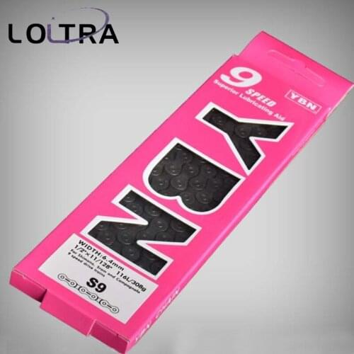 YBN Bike High Quality Chains MTB Mountain Road Bike Chians 9 Speed Bicycle Chain 116 Links
