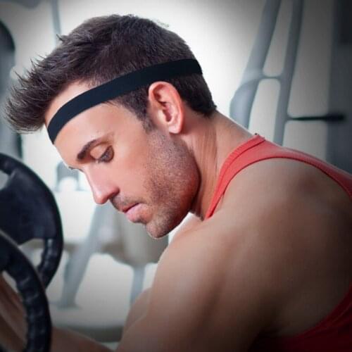 Outdoor Sports Protective Gear Headband Sport Fitness Yoga Hair Band With sweat-absorbent Slip Headband Sweat Headband Men