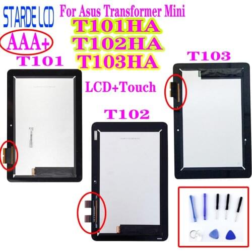 LCD Display Matrix Touch Screen Digitizer Sensor Assembly For Asus Transformer Mini T101 T103HA T103HAF T102HA T101HA T101H