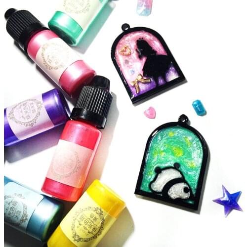 2020 Crafts Pigment Gel Pearlescent Mica UV Resin Epoxy Powder DIY Crafts Accessory dg88