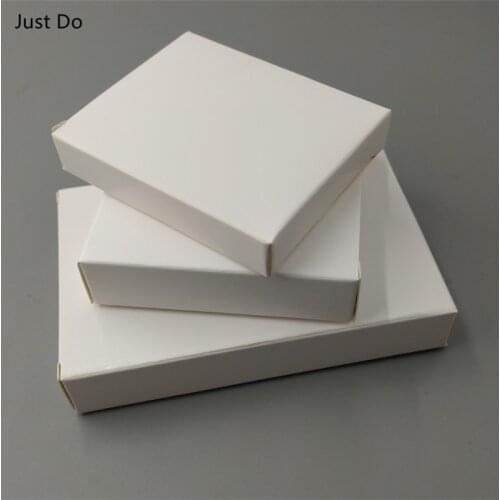 21cm 22cm 23cm 24cm 25cm 26cm 27cm Big White Paper Packaging Boxes Flat Square Blank Paper Boxes for Packing