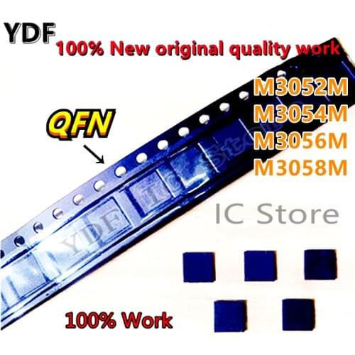 5pcs 100% New M3052M M3054M M3056M M3058M QM3052M QM3054M QM3056M QM3058M QM3052M6 QM3054M6 QM3056M6 QM3058M6 QFN8