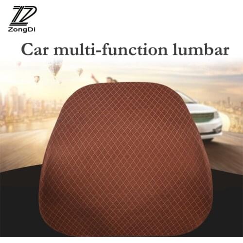 ZD Car seat steel wire lumbar cushion for Toyota Avensis Rav4 Audi Q5 A6 Lifan X60 Renault Captur Skoda Yeti Ford Mondeo Kuga