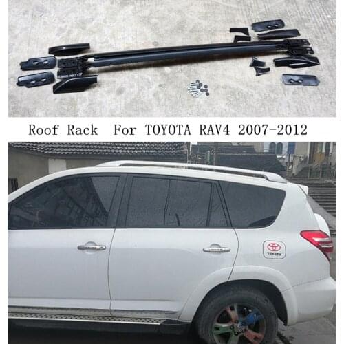 Roof Rack For TOYOTA RAV4 RAV 4 2009-2012 Aluminum Alloy Rails Bar Luggage Carrier Bars top bar Racks Rail Boxes