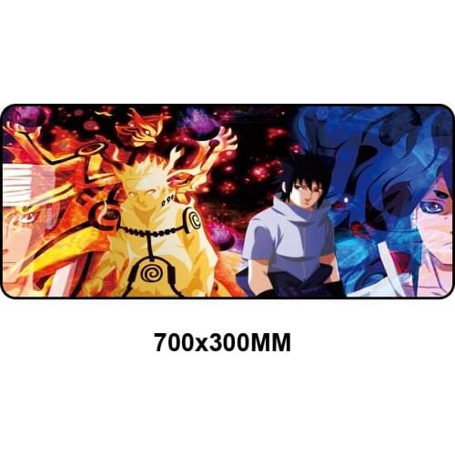 Anime Large Gaming Mouse Pad Speed Rubber Lock Edge XL Mouse Mat for Laptop Computer Gamer to Keyboard Desk Pad Mousepad