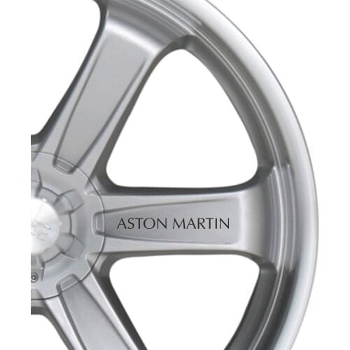 For 6x Car Alloy Wheel Sticker fits Aston Martin Decal Vinyl Adhesive PT2