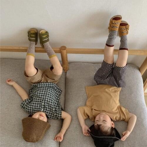 Children Knee High Socks With Inscriptions Print For Girl Boys Kid Toddlers Teen Baby Cute Funny kawaii Anime Tube Long Sock New