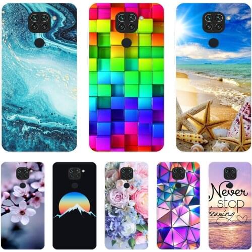 Soft Silicon Case For Xiaomi Redmi Note 9 Case Silicon TPU Note 9S Back Cover Phone Case For Xiaomi Redmi Note 9 Pro Funda Coque