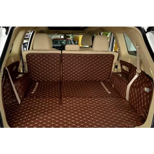 No Odor Full Cover Special Waterproof Cargo Liner Mats Boot Carpets Car Trunk Mats for KIA Niro 2017-2019