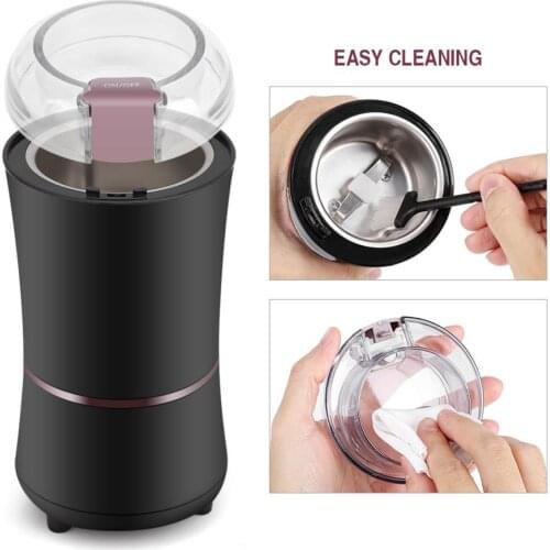 220V 400W Electric Herbs/Spices/Nuts/Coffee Bean Grinder Grind Manual Machine