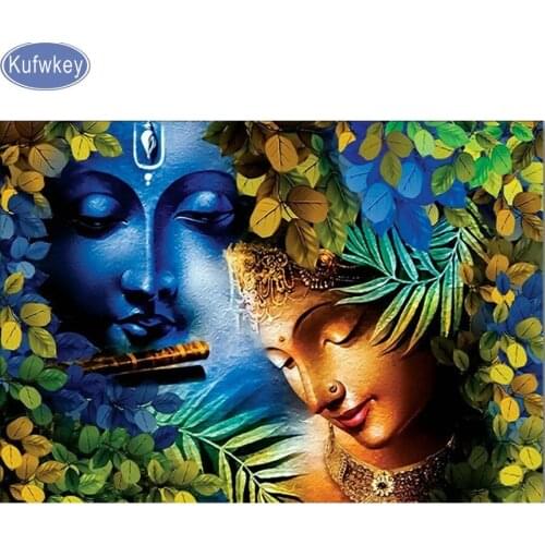 5d,Diy,diamond painting,cross stitch,Buddha leaves,3d picture mosaic religion full square diamond embroidery pattern