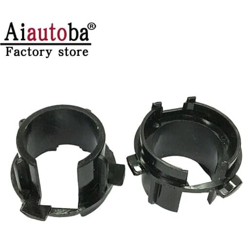 Aiautoba 2PCS Car Headlight H7 Xenon HID Bulbs Adapters Holders Base for Kia K3 K3S Low Beam Bulb Holder Adapters Socket Base