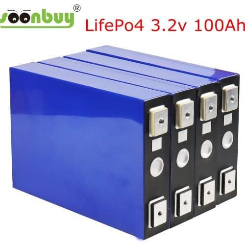 3.2V 100Ah LiFePO4 battery can form 12V battery Lithium-iron phospha 100000mAh Can make Boat batteries, car batteriy