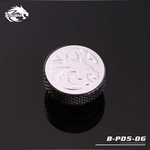 Bykski PC water cooling fittings water Stop plug,Frost Dragon Seal G1/4" Hand Twist cooler heatsink B-PD5-DG