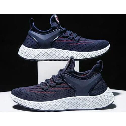 New High-Heeled Shoes Summer Sneakers Men Korean Trend Mens Shoes Sports Casual Breathable Running Shoes