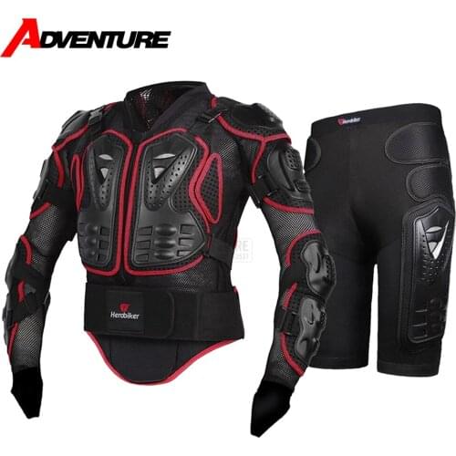 Motorcycle Jacket Protective Suit Body Motorcycle Armor Waterproof Body Protector Riding Motocross Protective Racing Armor S-5XL
