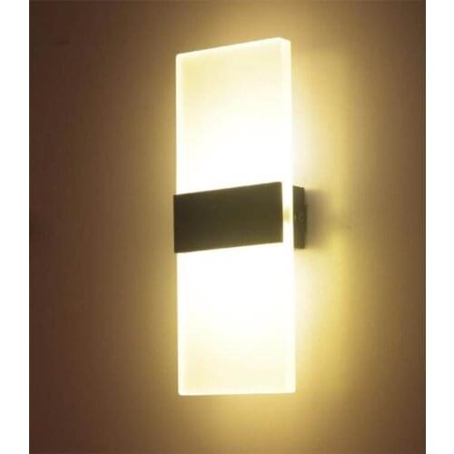 New fashion LED simple bedroom bedside hotel corridor bathroom living room television wall lamp