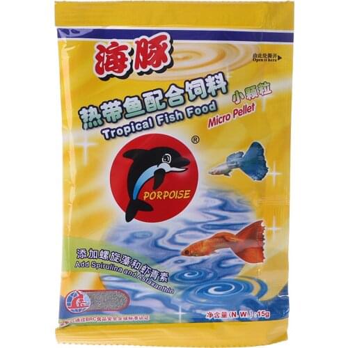 Drop Ship Fish Food Aquarium Fish Tank Tropical Small Fish Healthy Grain Feeding