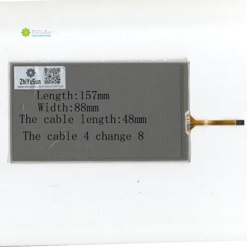 ZhiYuSun wholes 170216 157mm*88mm 6.2inch 4 lins Touch Screen glass touchsensor 157*88touchglass digitizer GLASS Good