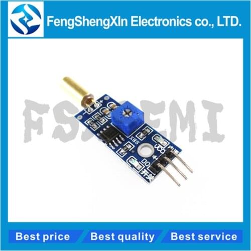 1pcs/lot Vibration Sensor Module Vibration Switch Alarm Module for arduino Diy Kit