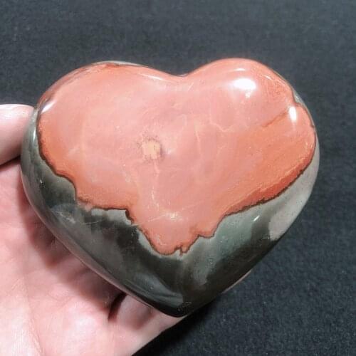 1pc Natural Crystals Quartz Ocean Stones Heart Shape Energy Reiki Room Home Office Aquarium decoration accessories Gemstone