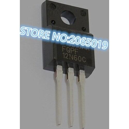 20PCS/LOT FQPF12N60C FQPF12N60 FQPF-12N60C FQPF 12N60C TO-220F