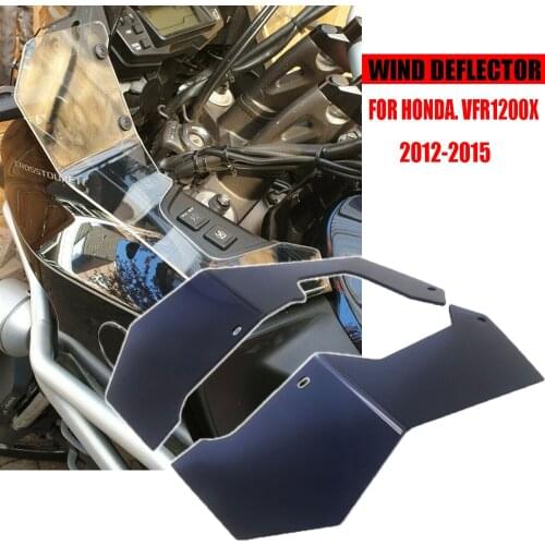 2012-2015 NEW Motorcycle Accessories FOR Honda VFR1200X Crosstourer Side Windshield Windscreen Handshield Wind Deflector