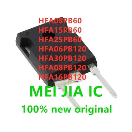 5PCS HFA08PB60 HFA15PB60 HFA25PB60 HFA06PB120 HFA30PB120 HFA08PB120 HFA16PB120