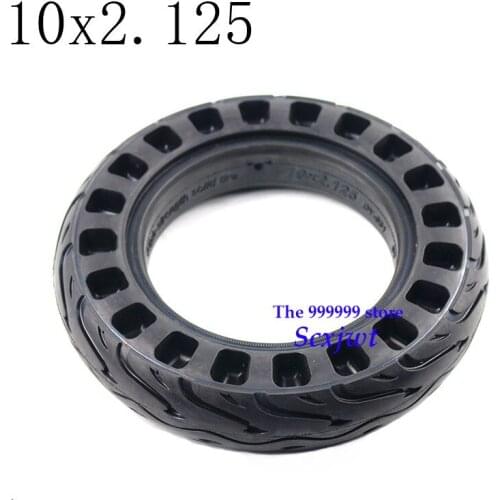 Free Shipping 10x2.125 honeycomb Solid Tire for Smart Electric Balancing Scooter Folding E-Bike accesorios para motocross