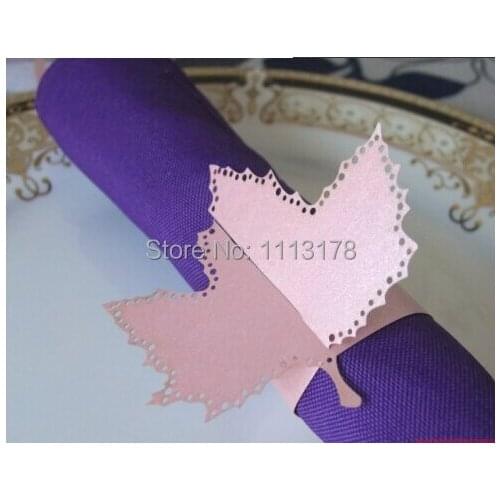 Free shipping Cheap maple paper napkin ring napkin holder wedding napkin holders buckles Wedding Party Decorations 00