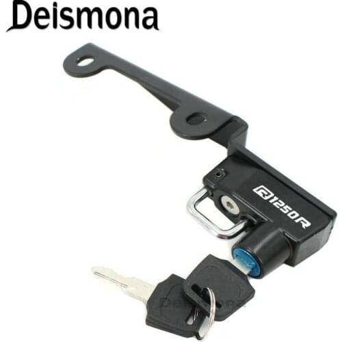 For BMW R1250R R1250RS R 1250R R 1250RS Motorcycle Helmet Locks install on Rear Passenger Footrest Bracket