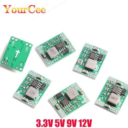 Mini DC-DC 3A Step Down Power Supply Module MP1584 Voltage Buck Converter Adjustable 3.3V 5V 9V 12V for Arduino