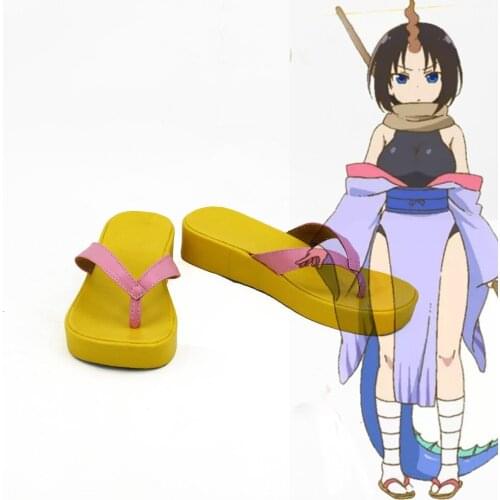 Kobayashi san Chi no Maid Dragon Cosplay Elma Shoes Miss Kobayashis Dragon Maid Elma Cosplay Shoes