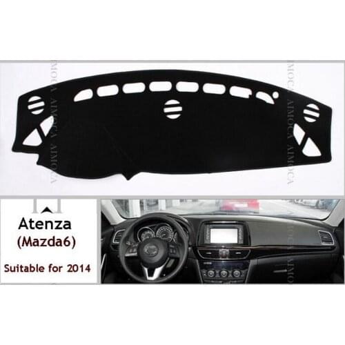 Instrument panels, insulating gaskets, insulation, avoid reflective, black polyester, Free shipping (used for Mazda cars)