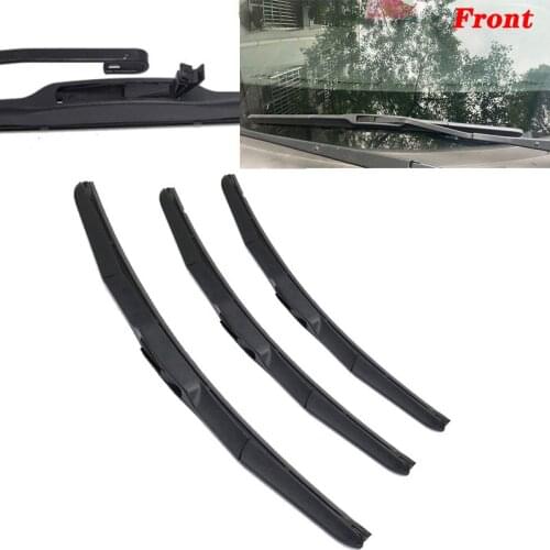 Car Front & Rear Wiper Blades Set For Ford Mondeo MkIII 2000 - 2007 Windshield Windscreen Wiper blade